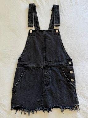 Free People Overall Mini Dress